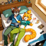 Adoptable | Furry Couple OC