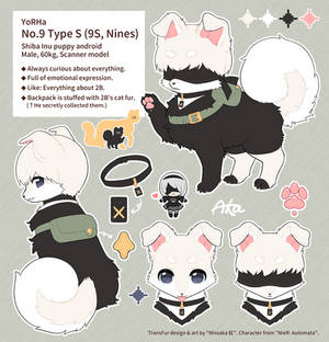 Puppy 9S ref sheet