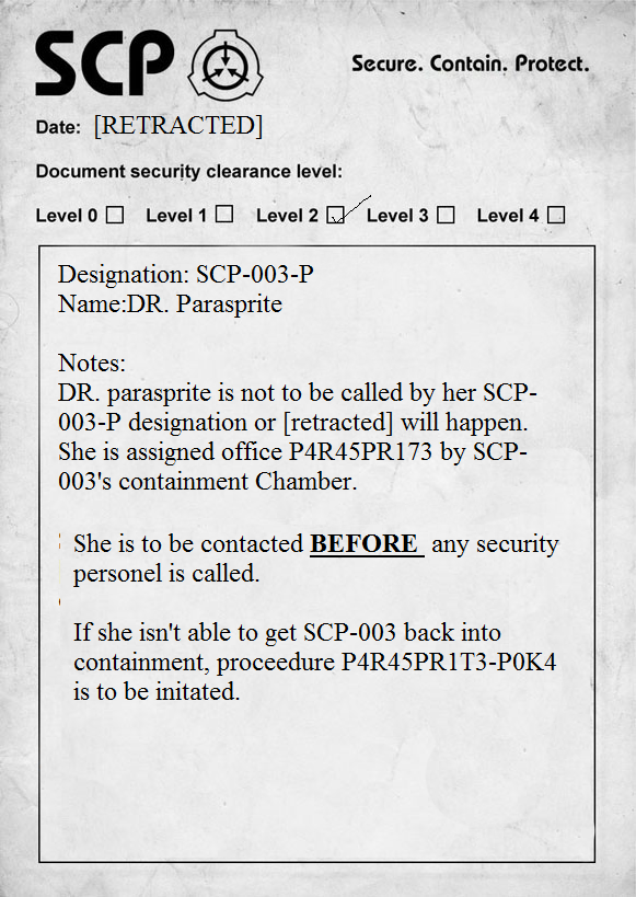 SCP-008 Document by SCP-CIM-Founder on DeviantArt