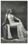 Vintage Lady Sitting Nude 28 by Bnspyrd