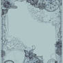 Bnspyrd STOCK Steampunk Border Blue