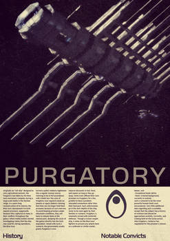 Mass Effect Purgatory Vintage Poster