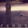 Mass Effect Feros Vintage Poster