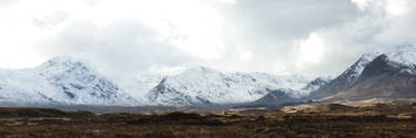 Panorama - Blackmount, Scotland
