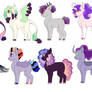 Sun and Moon Princesses/Mane 6 adopts (CLOSED)