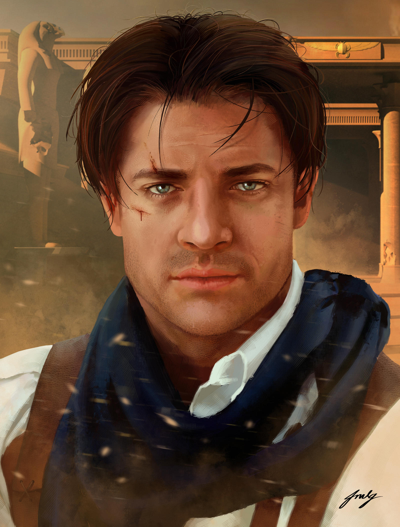 Rick O'Connell by ElfsDeathBox360 on DeviantArt