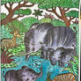 Jungle Magic Painting - Elephants Complete