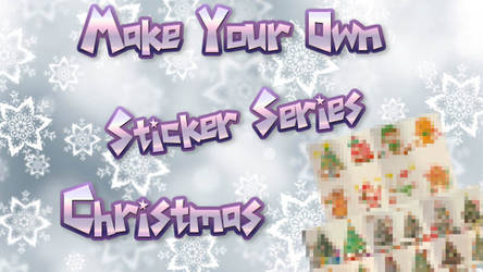 Make Your Own Stickers - Christmas