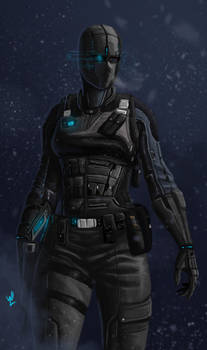 Shadow Operative Digital Painting