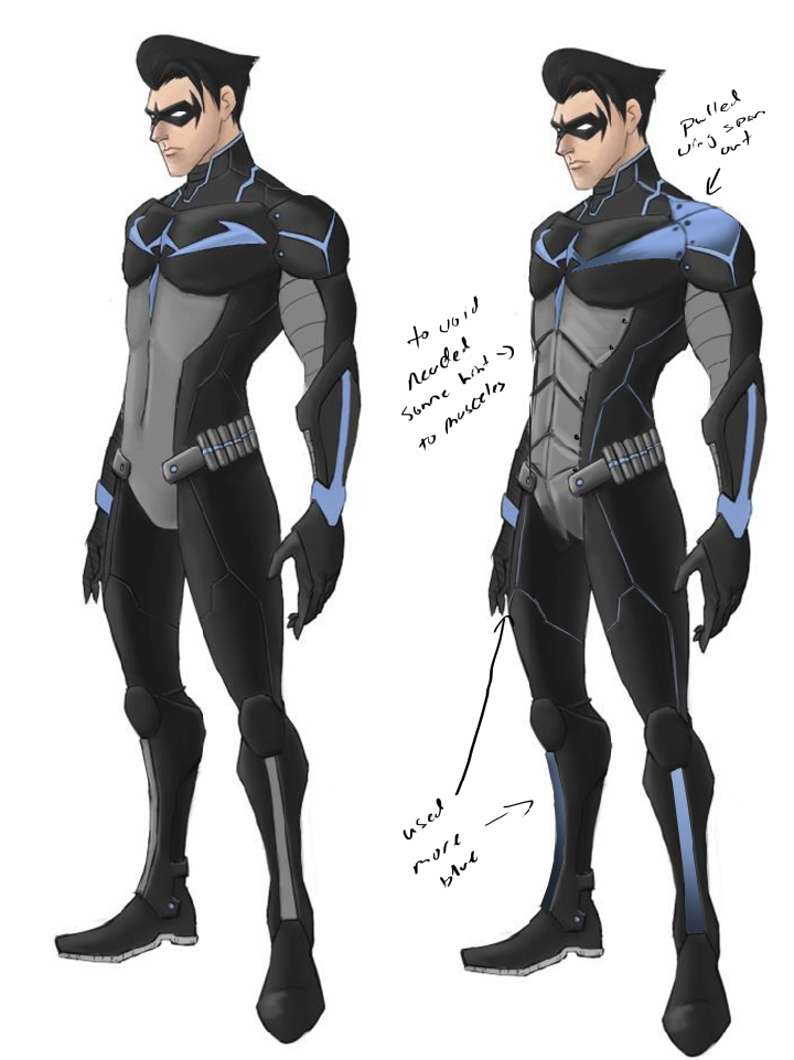 Nightwing First Concept