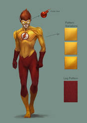 Kid Flash Final Concept by TTProject