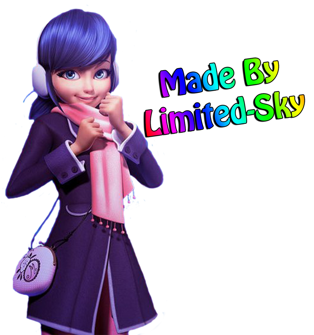 Miraculous - Marinette Christmas Outfit - PNG by Limited-Sky on DeviantArt