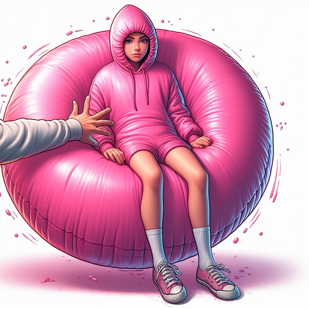 Cute Whooping Whoopie cushion girl by seth313 on DeviantArt
