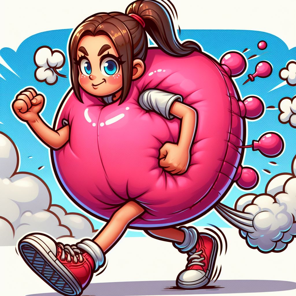 Cute Whooping Whoopie cushion girl 2 by seth313 on DeviantArt