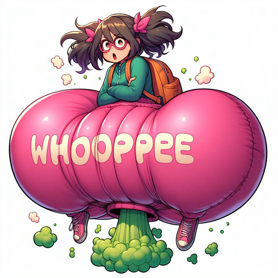 Cute Whooping whoopee cushion Girl 6 by seth313 on DeviantArt