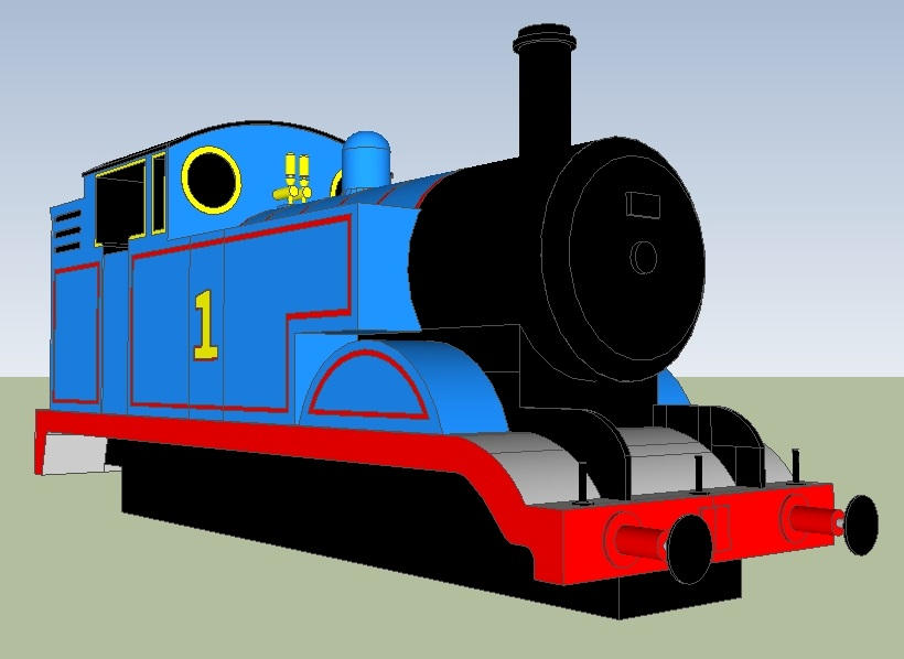 Thomas Faceless 2 by TheThomasTrainzUser on DeviantArt