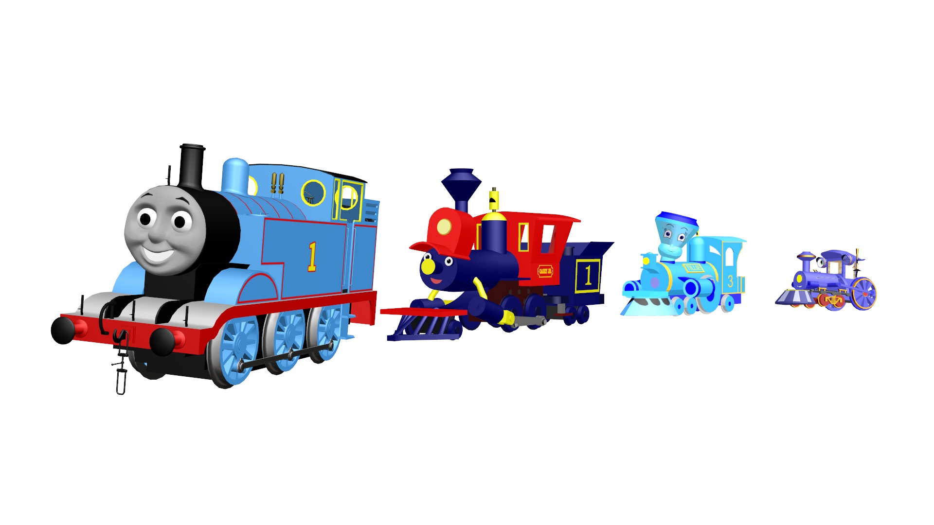 Deviantart Blue Steam The True Blue Steam Team by TheThomasTrainzUser on DeviantArt