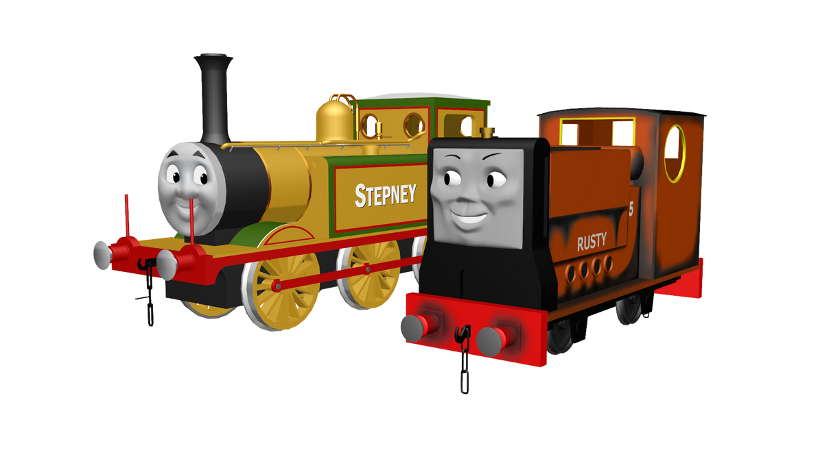 Stepney and Rusty by TheThomasTrainzUser on DeviantArt