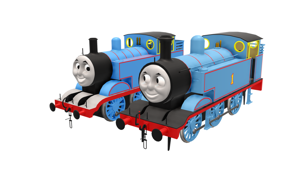 TVS Thomas and RWS Thomas by TheThomasTrainzUser on DeviantArt