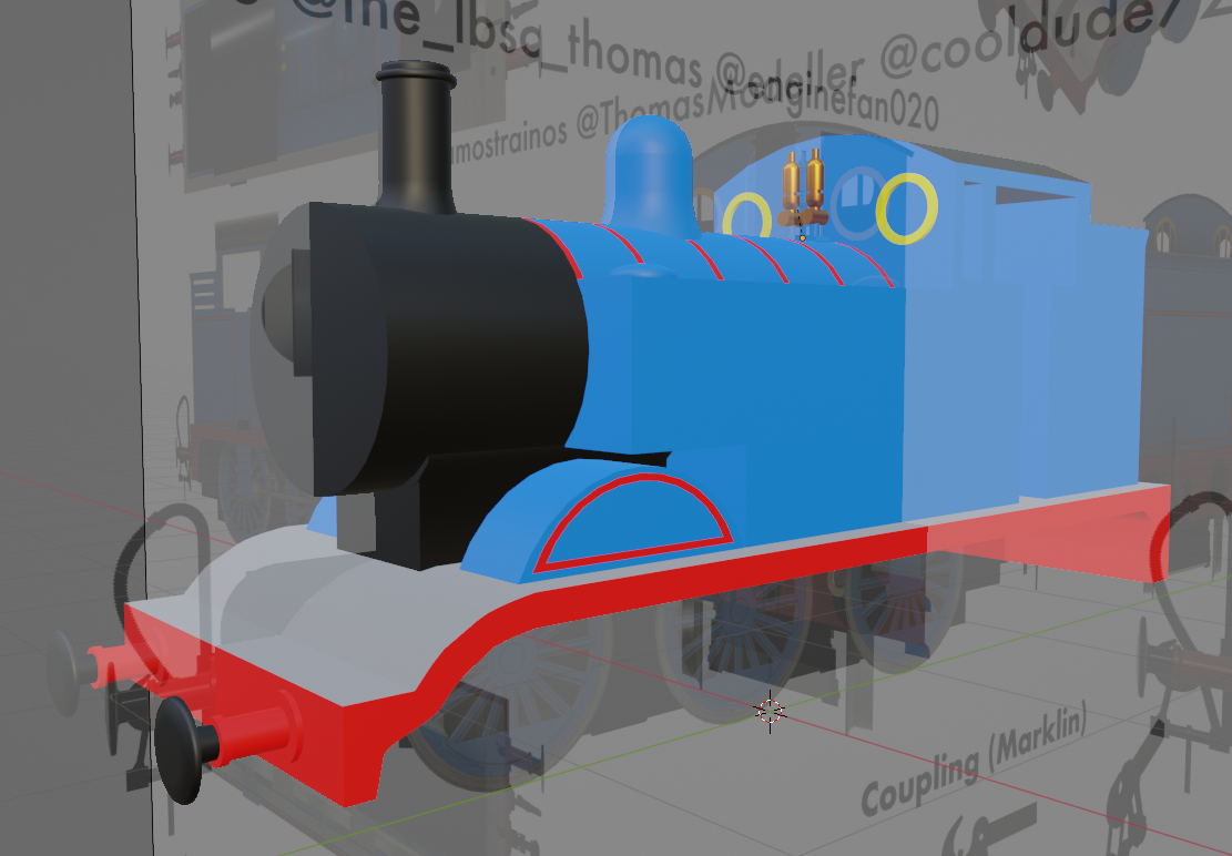 My Own MMD Thomas WIP by TheThomasTrainzUser on DeviantArt