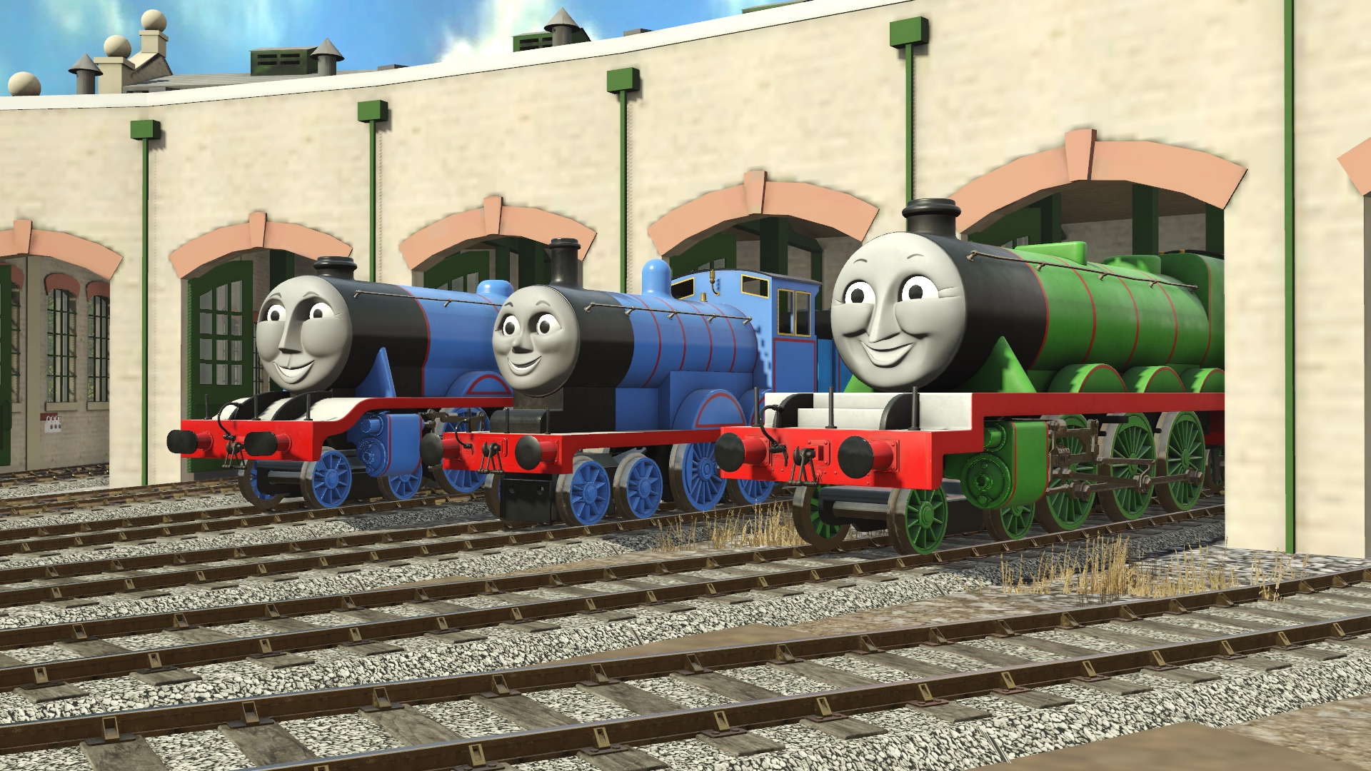 Tatmr Rws Deviantart The Three Railway Engines but in TATMR by TheThomasTrainzUser on DeviantArt