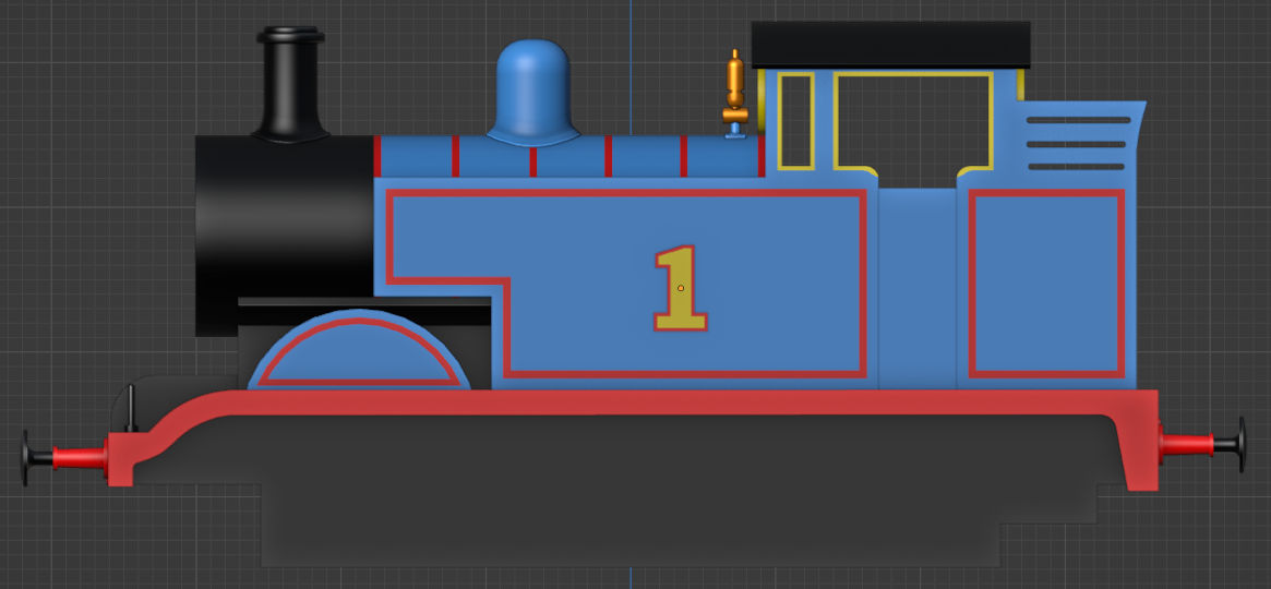Less Detailed Thomas Thomas Almost Complete by TheThomasTrainzUser on DeviantArt