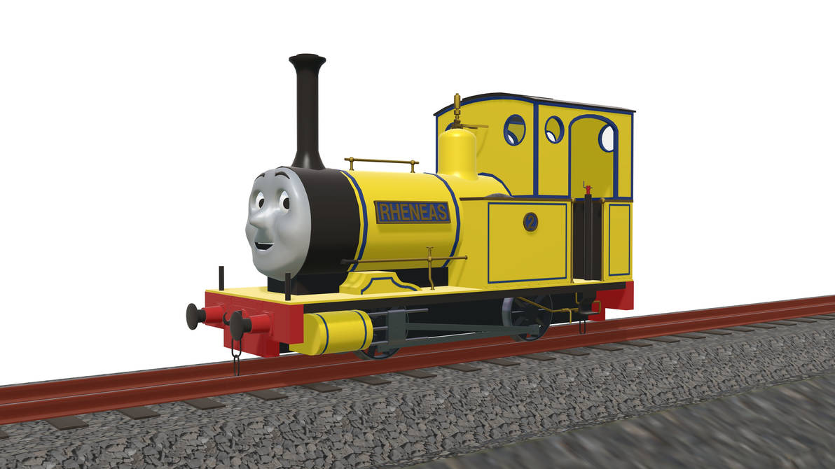 Rheneas the ''Yellow'' Engine by TheThomasTrainzUser on DeviantArt