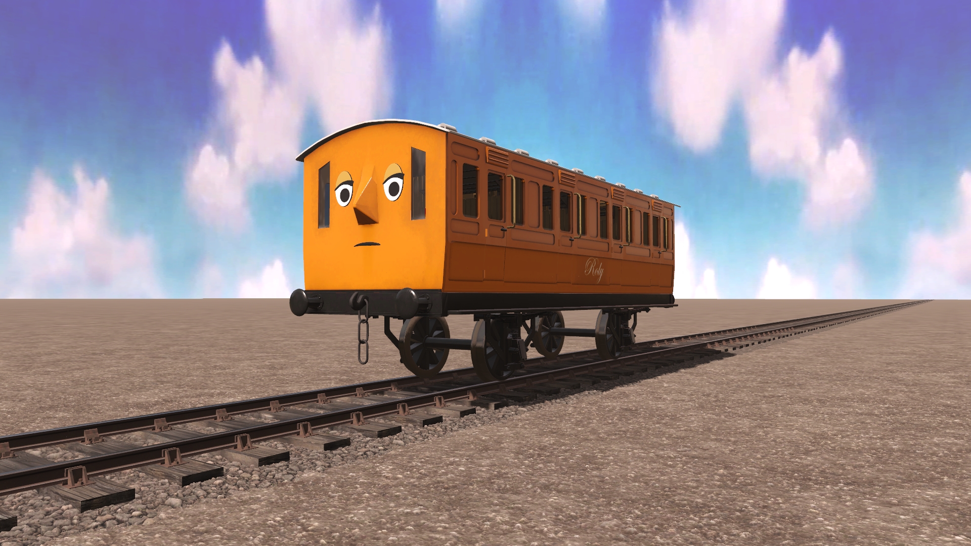 Roly the Coach in Series 2 by TheThomasTrainzUser on DeviantArt