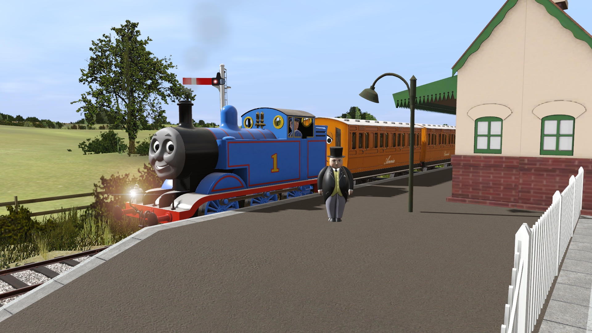 Thomas and the Fat Controller by TheThomasTrainzUser on DeviantArt