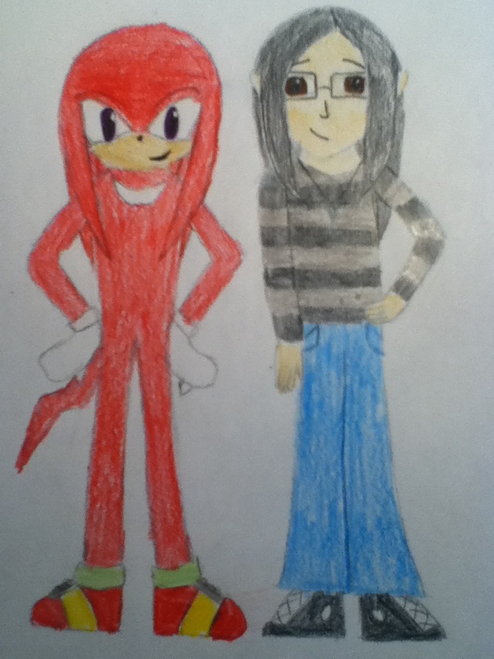 {ART TRADE} Knuckles an Katelyn