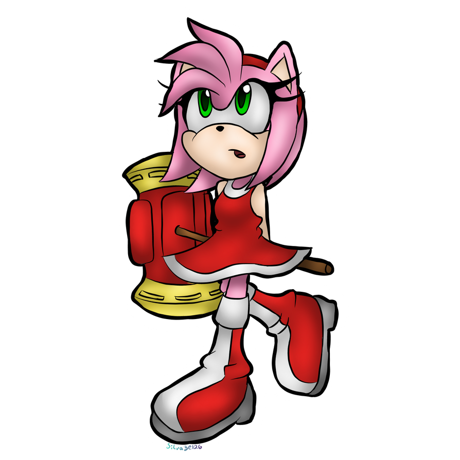 .:Group Project:. Amy Rose by Silvaze126 on DeviantArt