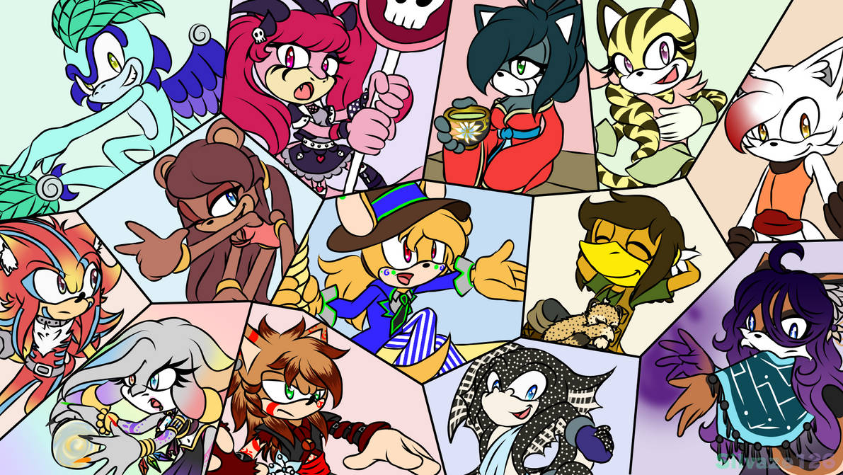 Sonic Characters Deviantart Sonic Characters by Silvaze126 on DeviantArt