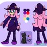 Sylvia the Hedgehog and Midnight Reference Sheet