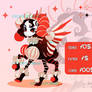 {OPEN} Adoptable CLOWN PONY