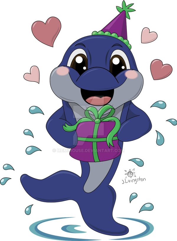 Happy Birthday Dolphin Dance by MeMiMouse on DeviantArt