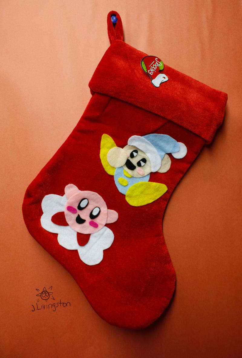 Kirby and Poppy Bros. Jr. Stocking