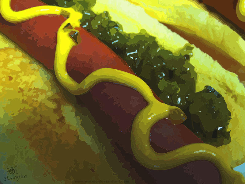 Hotdog Closeup