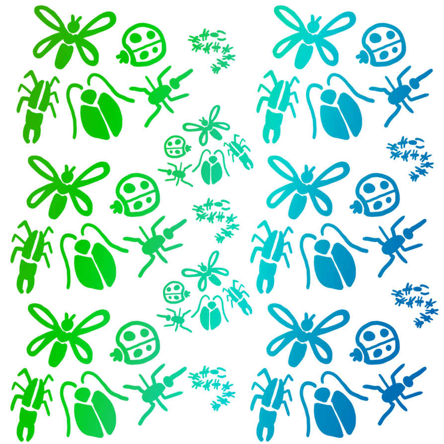 Sloppy Bug Pattern 2.0 by MeMiMouse on DeviantArt