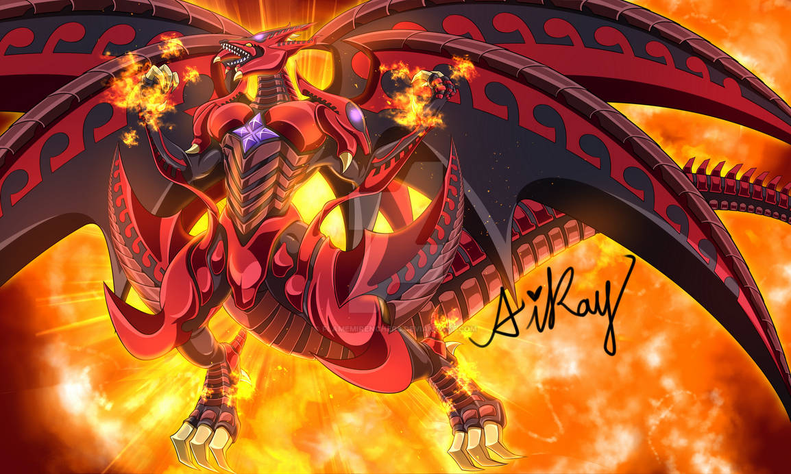 Red Supernova Dragon by flamemirenchers on DeviantArt