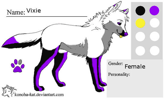 Wolfhome Ref Sheet Vixie
