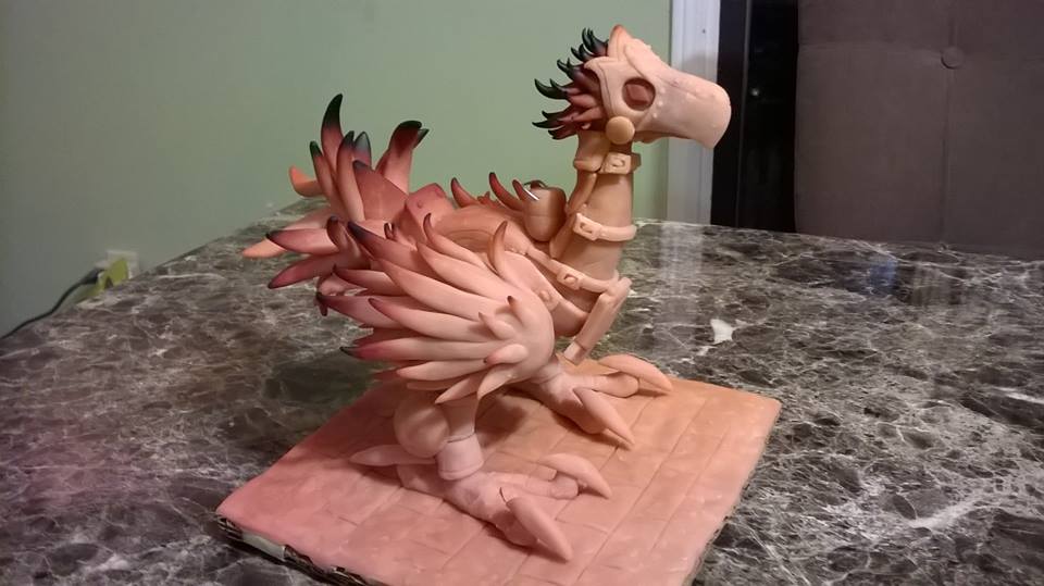 Final Fantasy Type-0 Chocobo Sculpture