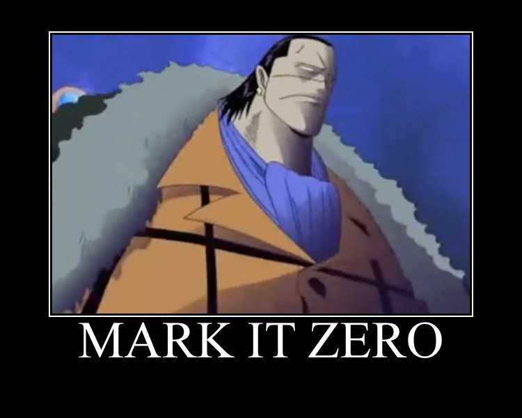 MARK IT ZERO