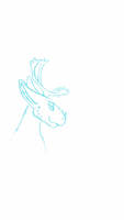 rough Dutch Angel Dragon sketch