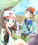 pokemon black and white by SakuraAlice33