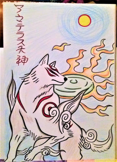 Okami . kazegami by Drawings-forever on DeviantArt