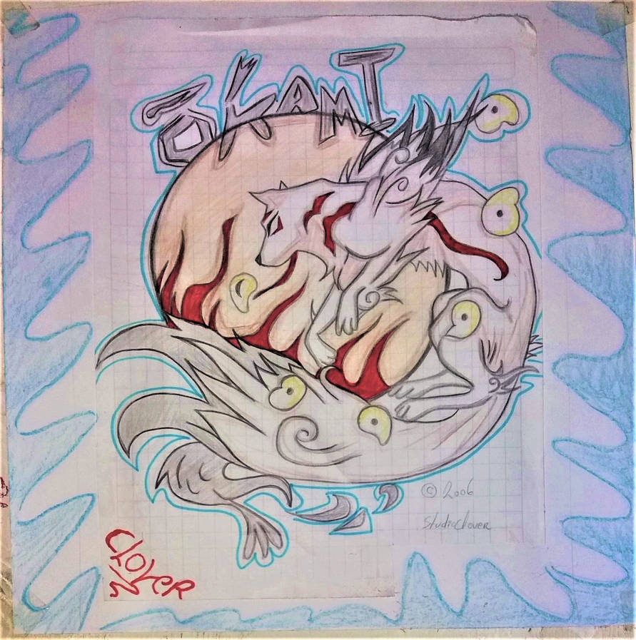 okami ... old drawing by Drawings-forever on DeviantArt