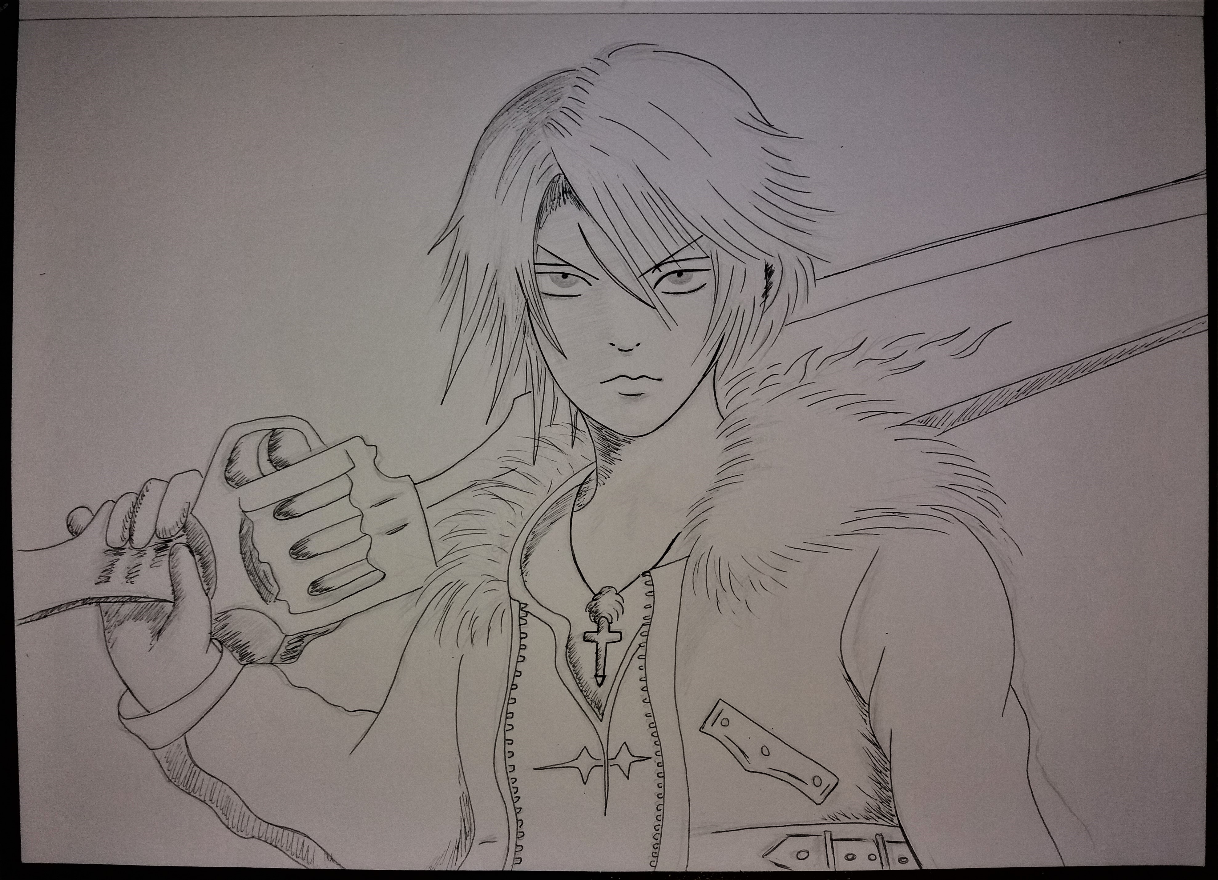 Squall Leonhart - By Drawings-Forever On Deviantart