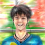 Yuzuru Hanyu XD paint..... O.O