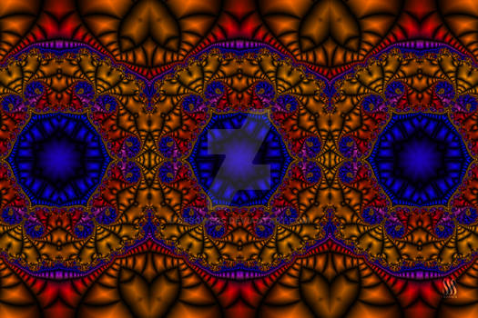 Moroccan Tile - Fractal Jewels Series