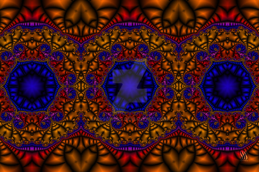 Moroccan Tile - Fractal Jewels Series